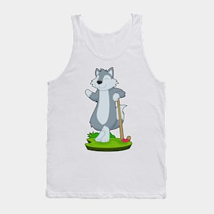 Wolf Field hockey Hockey stick Tank Top